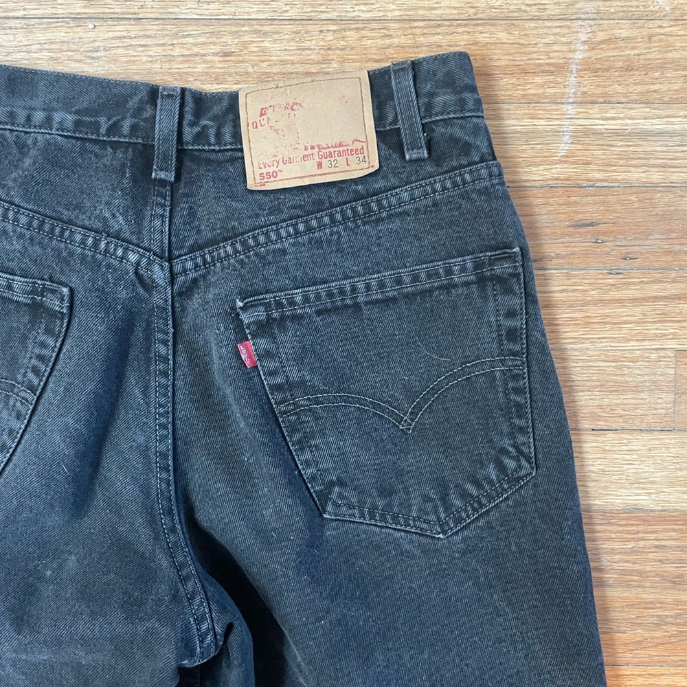 High Waisted Black Levi’s